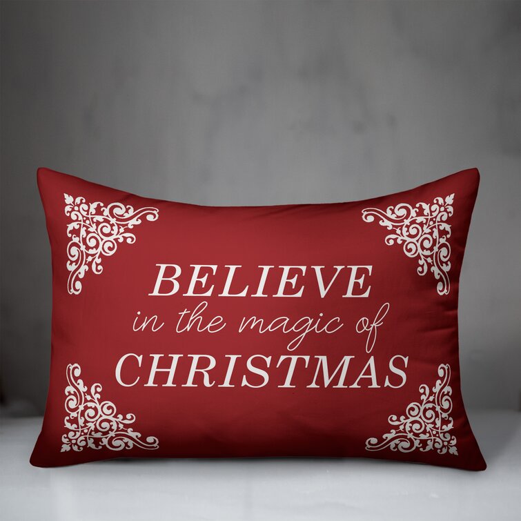 christmas lumbar pillow